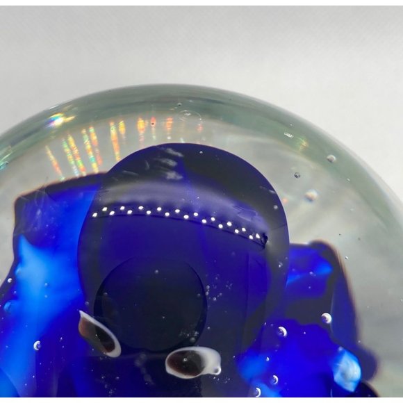 Unique Adorable Blue Octopus Paperweight - Picture 9 of 10